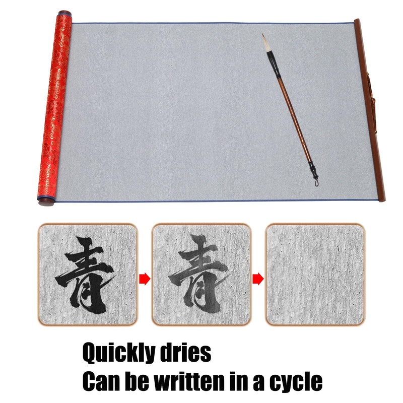 Wuyituart 4 Pcs No Ink Chinese Calligraphy Practice Set Reusable
