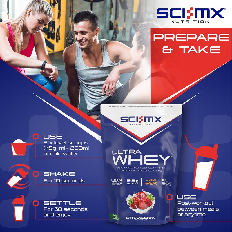 SCI-MX Ultra Whey Protein Muscle Building & Recovery Protein Powder