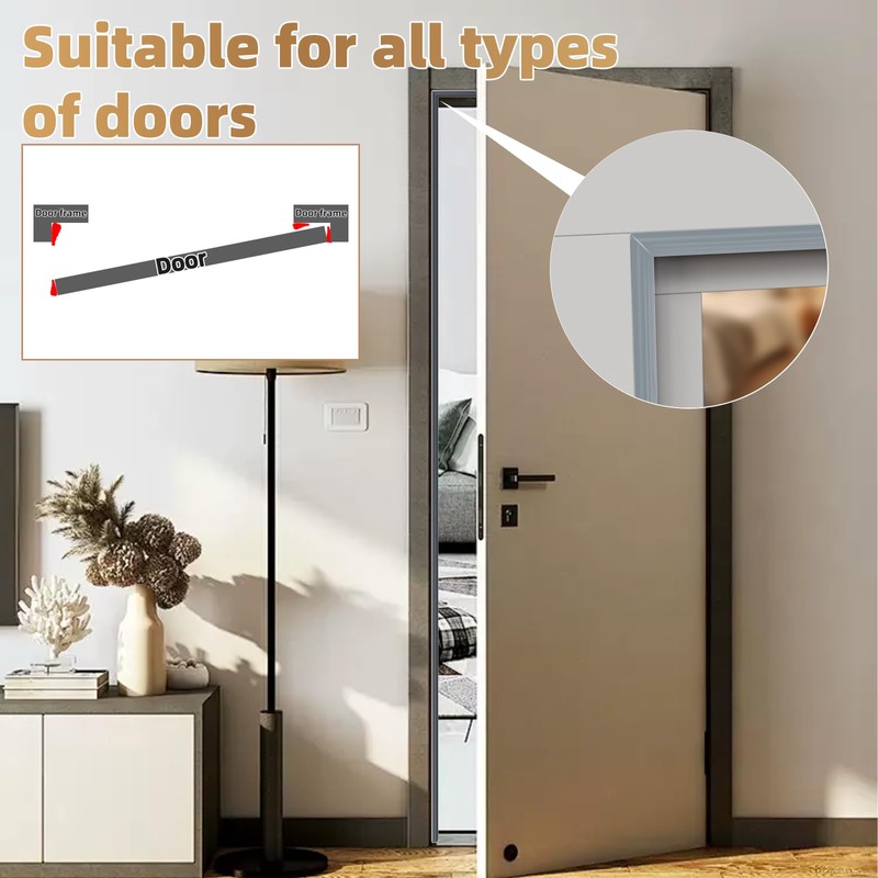 196” Wedge-Shape Foam Window Weather Stripping Door Seal Strip,Soundproofing Frame