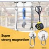 MIN CI Strong Magnetic Hooks, 48lbs（22kg） Strong Magnets Hooks Heavy