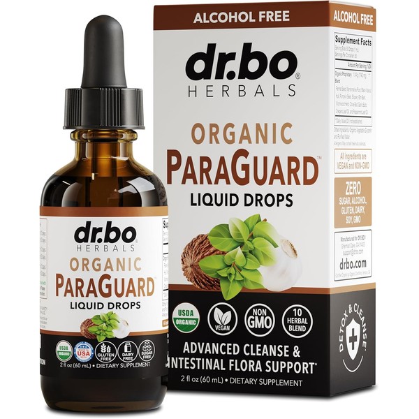 ParaGuard Cleanse Liquid Organic Detox - Organic Intestinal Guard Formula