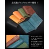 Kawaoto Men's Bi-fold Pueblo Leather, Genuine Leather, Made in Japan,