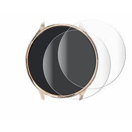 BROTECT Pack of 2 Full Cover Protective Film for Sanorum Smartwatch 1.39 Inch for Women Full Screen Screen Protector Film [3D Curved, Crystal Clear]