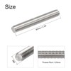 sourcing map 5Pcs M8 x 60mm Fully Threaded Rod 304