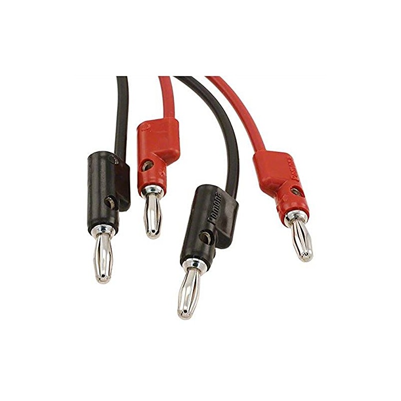 Pomona B-36-02 Banana Plug Patch Cord (Set) (Pack of 2)