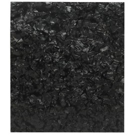 AITAIYA 20x17cm Black Pearl Acoustic Guitar Self Adhesive Scratch Plate Sheet Pickguard Material Sheet