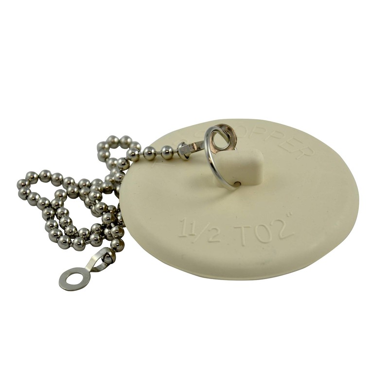 Danco 80783P - Tapón de goma para tina con cadena,