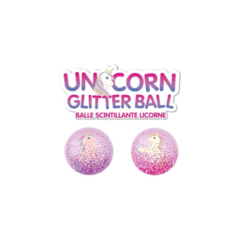 Keycraft Unicorn Glitter Ball, Multicoloured (9700331)