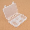 5 compartments multipurpose Storage Case 3ea