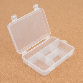 5 compartments multipurpose Storage Case 3ea