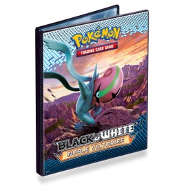 Ultra Pro 82822 - Black & White - Noble Victories - PKM 4-Pocket Portfolio BW03