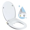hibbent toilet seat, Non-Electric Bidet Attachment for Toilet Seat with