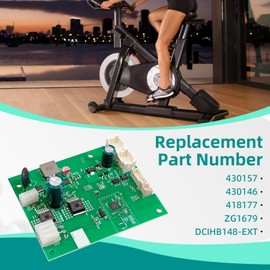 CHAOHAI 430157 Motor Control Board Compatible with NordicTrack S10I, S15I, C22I, S22I, S27I, SE9I, X24 Exercise Bike, Replace # 430157, 430146, 418177, ZG1679