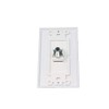 RiteAV - 1 3.5mm Audio-Headphone Jack Port Wall Plate Decorative