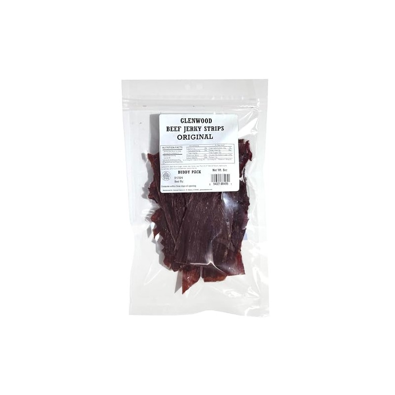 Glenwood Beef Jerky Tender Beef Jerky - Beef Jerky Strips