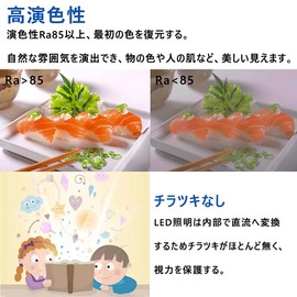 FPL32EX/FPL36/FHP32 LED Compact Fluorescent Bulb, Twin 118W Power Consumption, No Glow Construction Required, FPL412MM-EXD, FPL32EX-D, FHP32EN-D, FPL36EX-D GY10Q Compatible, Glow Type Construction Required (Daylight Color, 6000k), Rapid Type, Inverter Ty