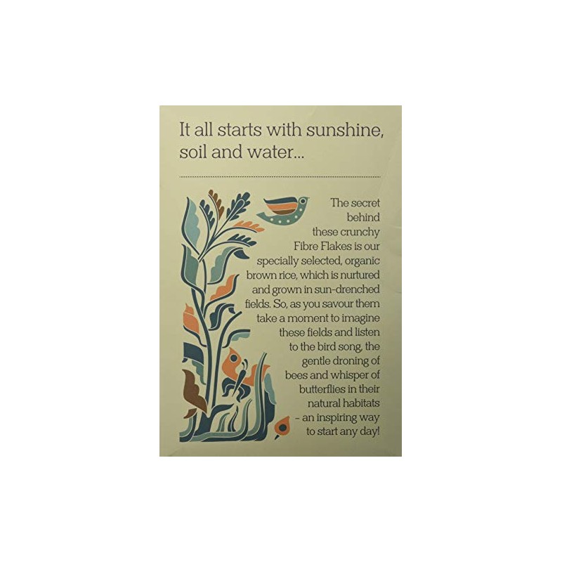 Doves Farm Fibre Flakes, 375 g