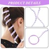 3 Pieces Of Ponytail Fixed Hair Ties, Elastic Hair Ties,