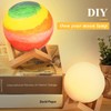 Moon Lamp 3D Print, Moon Lamp Ball 15 cm, Lunalamp