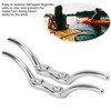 2pcs/set 6in Cleat Stainless Steel Flagpole Cleat Hook Flag Halyard