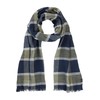 camel active Men's Organic Cotton Scarves, dark green, Unit size
