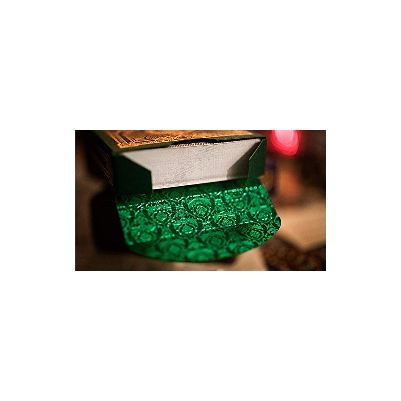 KOOMA Charmers Playing Cards (Green) & Clear Plastic Protective Playing