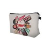Baluue 3pcs Cosmetic Bag Dacron Printing Design Small Pouch Makeup