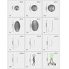 FOLANDO 101-Piece Saltwater Fishing Rig Kit - Surf Casting weights+
