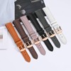 BISONSTRAP Elegant Leather Watch Straps, Quick Release, Watch Bands for