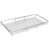 Bathroom Countertop Tray Stainless Steel Acrylic Modern Minimalist Design Space