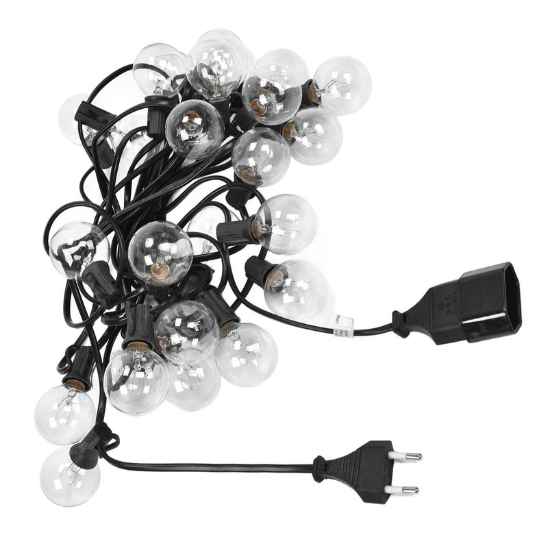 7.65m G40 Bulb String Light 25LED Waterproof Decorative String Lamp