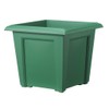 Stewart 9299019 40 cm Square Regency Planter - Green