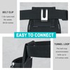 KUNN Tool Pouch,7-Pocket Electrician Pouch with Belt Clip,Tool Loop,Tape Thong
