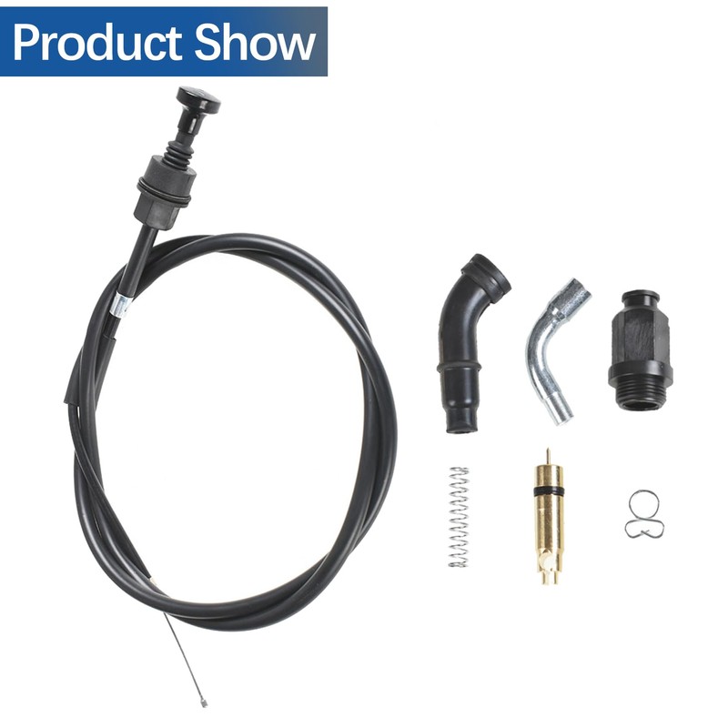 WFLNHB Carburetor Valve Plunger and Choke Cable Kit Replacement for