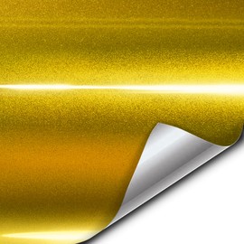VViViD XPO Gloss Metallic Gold Vinyl Car Wrap Film (6ft x 5ft)