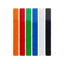 Goobay Cable Management Hook-and-Loop Pad 6-Colour Set