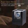 Mcbazel Automatic Watch Winder Box PU Quad Single Automatic Watch