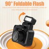 Digital Mini Thumb Camera with Flash Light, 1080P Retro with