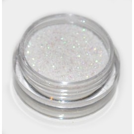 Kiara World White Laser Eye Shadow Loose Glitter Dust Pot Powder Body Face Nail Art Party Shimmer Make-Up