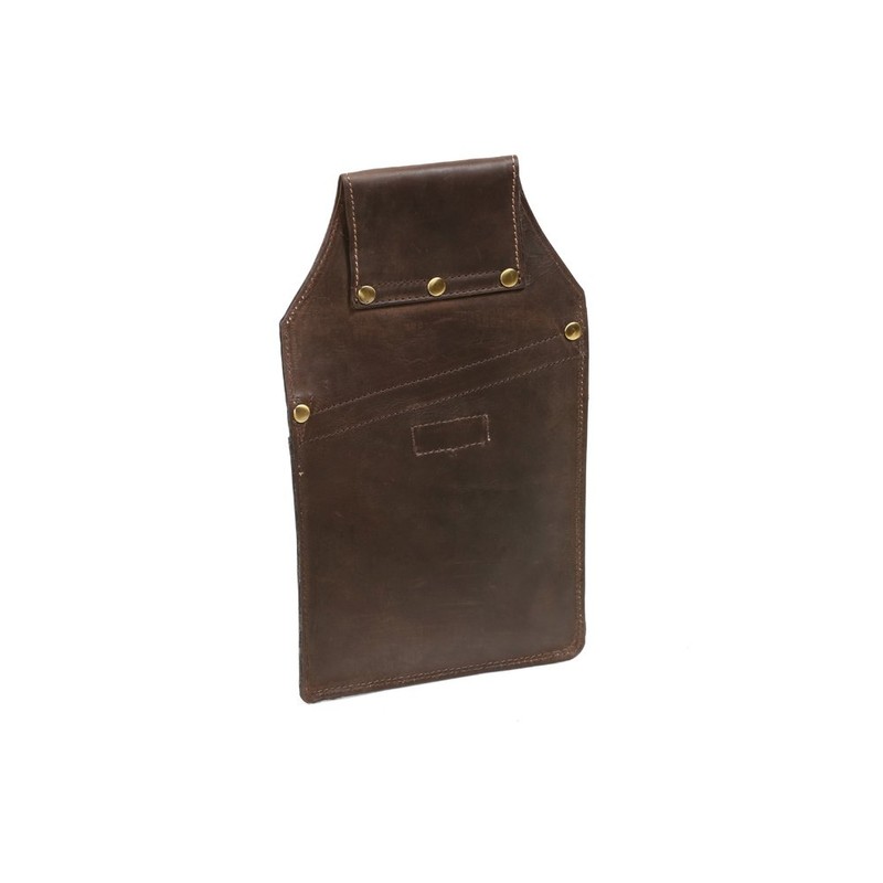 Waiter bag case Vintage-Style LEAS, Genuine Leather, brown - ''LEAS