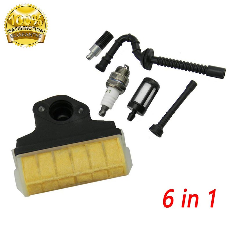 TF Air Filter + Spark Plug + Petrol Oil Hose