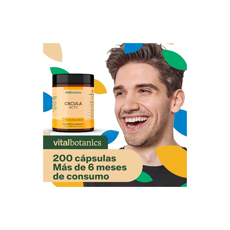 Active Circulation con 200 Capsulas de 500mg (4 Meses) con