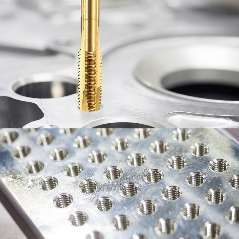 sourcing map Tap and Drill Bit Set, 1pcs M8 x