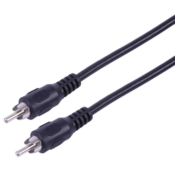 PHONO PLUG TO PLUG 0.5M, Audio & Video Cable Assemblies