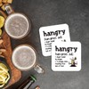 CS447 Defination Hangry Novelty Funny Coffee Tea Drink Gift Glossy