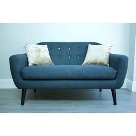 Lex's Linens Set of 2 Crushed Velvet Cushion Covers (Mink)