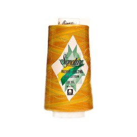 Signature Thread Machine Quilting Thread, Gold