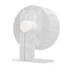Silent Hamster Wheel with Stand Prevent Slip Clear Acrylic Hamster