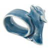 Sea-Club Napkin Ring Dolphin Maritime Decorative Stoneware Varnished Width 8