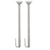 2 Pcs Boat Hatch Support Spring Stainless Steel Adjuster Porthole